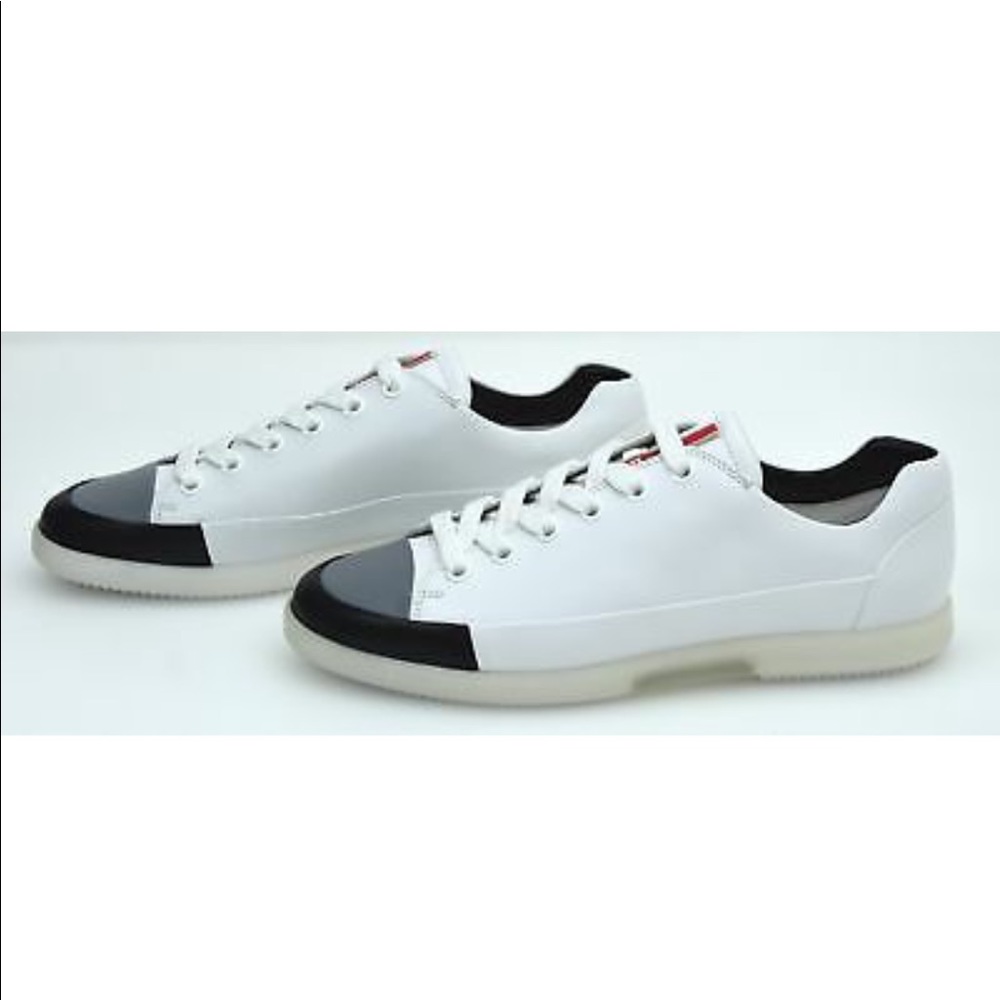 Prada leather sneakers 9.5